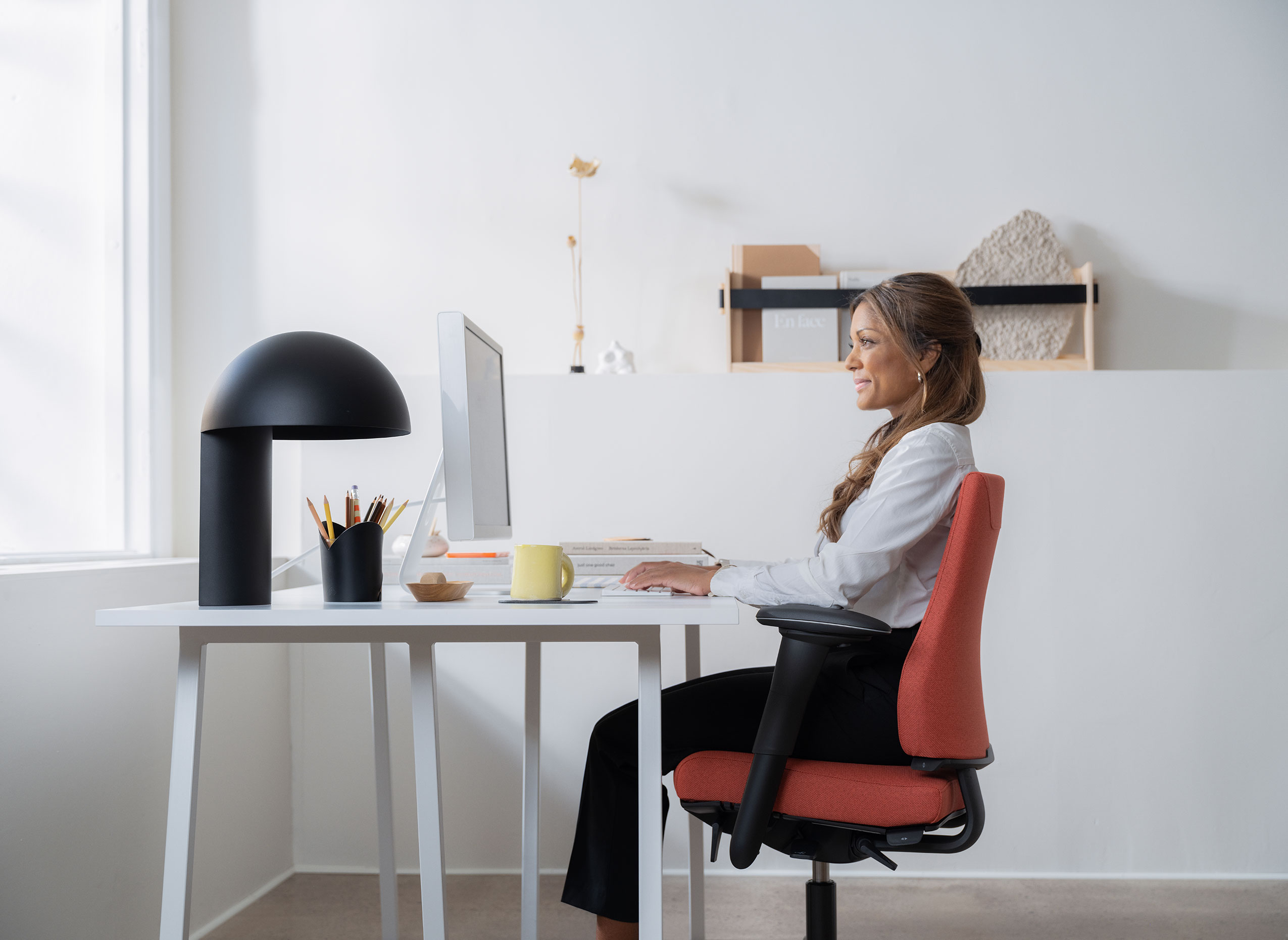 Chair too discount low for desk